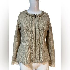 Angel Of The North Beige Sweater